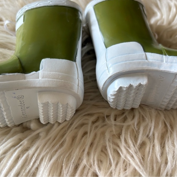 Vintage Madame Alexander Green Hunter Style Boots for American Girl Dolls 18 in - Picture 5 of 13
